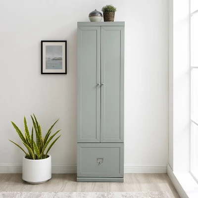 Harper Convertible Pantry Closet Gray - Crosley 4 Harper Convertible Pantry Closet Gray - Crosley - Image 4