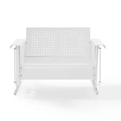 Bates Outdoor Loveseat Glider - White - Crosley -Cheap Crosley Store GUEST be6ea954 c327 4899 bb55 68de76ad30bb