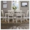 Shelby 7pc Extendable Dining Set White - Crosley