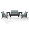 6pc Kaplan Outdoor Seating Set Mist - Crosley