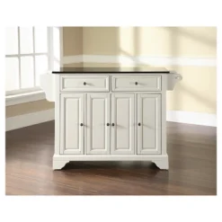 LaFayette Solid Black Granite Top Kitchen Island - White - Crosley 7 LaFayette Solid Black Granite Top Kitchen Island - White - Crosley -Cheap Crosley Store GUEST c0f08c7a acfd 40cd 958d 27e6e4bf6401