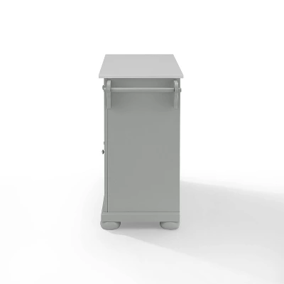 Alexandria Granite Top Kitchen Island/Cart Gray - Crosley 9 Alexandria Granite Top Kitchen Island/Cart Gray - Crosley - Image 9