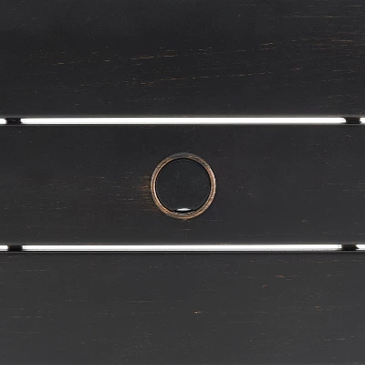 5pc Kaplan Outdoor Steel Round Dining Set With Swivel Chairs Mist/Bronze - Crosley 8 5pc Kaplan Outdoor Steel Round Dining Set With Swivel Chairs Mist/Bronze - Crosley - Image 8