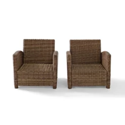 Bradenton 2pc Outdoor Wicker Armchair Set - Crosley -Cheap Crosley Store GUEST c755e8d1 6807 4871 92bb 8a8b14c9e3e8 1