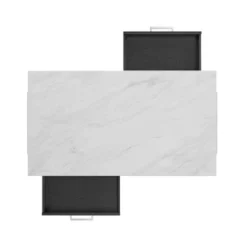 Audrey Faux Marble Top Kitchen Island Black - Crosley -Cheap Crosley Store GUEST cae4b957 6ca9 4079 8fa1 11254e82d095