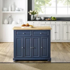 Madison Kitchen Island Navy - Crosley -Cheap Crosley Store GUEST cbb101c1 4782 4e54 a520 304c5409eff6