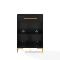 42.25" Juno Record Storage Cube Bookcase Black - Crosley -Cheap Crosley Store GUEST cbfb84e2 f16a 4666 94f3 4bb4d3e749a0