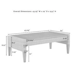 Capella 7pc Outdoor Wicker Sofa Set - Gray - Crosley -Cheap Crosley Store GUEST cc6d7291 e30c 4588 a883 d776c015cd53 1