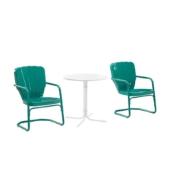 Ridgeland 3pc Outdoor Bistro Set With Table & 2 Chairs - Turquoise Gloss - Crosley 16 Ridgeland 3pc Outdoor Bistro Set With Table & 2 Chairs - Turquoise Gloss - Crosley -Cheap Crosley Store GUEST cc9f05cd 6062 47e4 ba9f 7e78f83d4f80