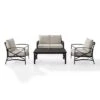 4pc Kaplan Outdoor Seating Set - Crosley
