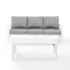 Kaplan 2pc Outdoor Sofa Set - Gray - Crosley