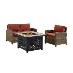 3pc Bradenton Outdoor Steel Fire Pit Set Sangria/Weathered Brown - Crosley 15 3pc Bradenton Outdoor Steel Fire Pit Set Sangria/Weathered Brown - Crosley -Cheap Crosley Store GUEST cfb27087 4d9b 4439 a1b9 d7de017b264d