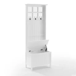 Plymouth Hall Tree White - Crosley -Cheap Crosley Store GUEST cfe9b89d 6f1f 4ae7 847b 8dda63f8f42e