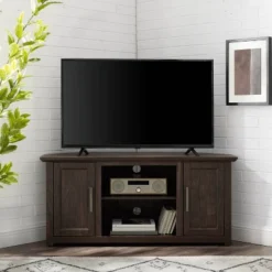 Camden Corner TV Stand For TVs Up To 50" - Crosley -Cheap Crosley Store GUEST d0cd698e 71dc 4509 b9ce e2ae02ecd2e0