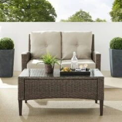 Rockport 2pc Outdoor Wicker Loveseat Seating Set - Crosley 23 Rockport 2pc Outdoor Wicker Loveseat Seating Set - Crosley -Cheap Crosley Store GUEST d2cad8fe 3efb 47fd a8d1 8aa4380948ea