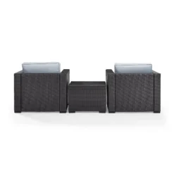 Biscayne 3pc Outdoor Wicker Seating Set - Mist - Crosley -Cheap Crosley Store GUEST d5a29f63 4748 46de bfa7 46b7f2ae5780