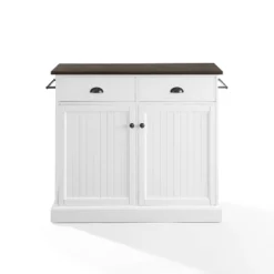 Shoreline Kitchen Island White/Dark Brown - Crosley -Cheap Crosley Store GUEST d5e2458c 0022 4fb3 b5cc 799eac1b0709