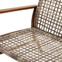 Ridley 2pk Outdoor Wicker & Metal Arm Chairs - Gray - Crosley -Cheap Crosley Store GUEST d713d3fc aa02 44e8 9488 725548f9aa44