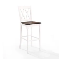 Set Of 2 Shelby Barstools Distressed White - Crosley -Cheap Crosley Store GUEST d97067b9 24ca 4334 b419 734028efed93