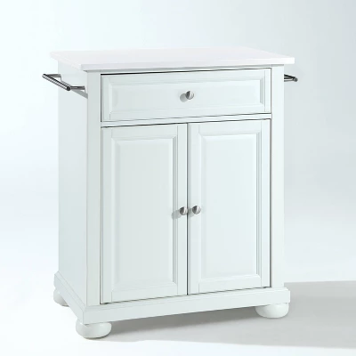 Alexandria Stone Top Portable Kitchen Island/Cart - Crosley 8 Alexandria Stone Top Portable Kitchen Island/Cart - Crosley - Image 8