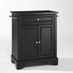 Lafayette Black Granite Top Portable Kitchen Island/Cart - Crosley -Cheap Crosley Store GUEST e24a8c49 e470 4e19 a59c f38b867b9701