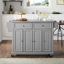 Stainless Steel Top Kitchen Cart/Island Vintage Gray - Crosley 13 Stainless Steel Top Kitchen Cart/Island Vintage Gray - Crosley -Cheap Crosley Store GUEST e3f31684 269c 4162 bd65 cd9010fbd534