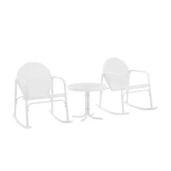 Griffith 3pc Outdoor Rocking Chair Set - White - Crosley 10 Griffith 3pc Outdoor Rocking Chair Set - White - Crosley -Cheap Crosley Store GUEST e40b63be 73d1 43ad be1e 45a4668d710e
