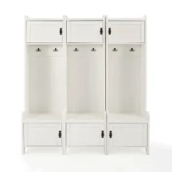 3pc Fremont Entryway Set Distressed White - Crosley -Cheap Crosley Store GUEST e436869d 0174 4139 b3e6 ca090babb7d3