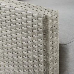 Capella Outdoor Wicker 2 Pc Sofa And Coffee Table Set Gray/Acorn - Crosley -Cheap Crosley Store GUEST e46a2cf7 5086 42c2 877c a77de518bcda 3