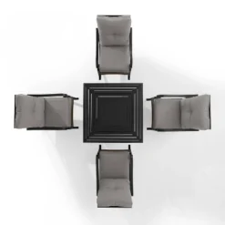 5pc Dahlia Outdoor Steel Set With Fire Table Taupe/Matte Black - Crosley 21 5pc Dahlia Outdoor Steel Set With Fire Table Taupe/Matte Black - Crosley -Cheap Crosley Store GUEST e87d0ac4 1c2d 40c3 822c 8acef660cd31