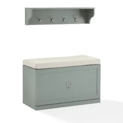 2pc Harper Entryway Set With Bench And Shelf - Crosley -Cheap Crosley Store GUEST e97f6d9b 5a00 403f 9573 b2273f99fecd