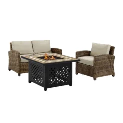 Crosley 3pc Bradenton Steel Outdoor Patio Fire Pit Furniture Set Tan/Brown 15 Crosley 3pc Bradenton Steel Outdoor Patio Fire Pit Furniture Set Tan/Brown -Cheap Crosley Store GUEST e9f3227b 1729 4486 9d63 511e37ee3876
