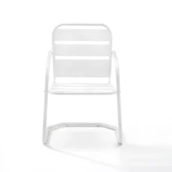 Brighton 2pc Metal Chair - White - Crosley -Cheap Crosley Store GUEST ebe30ee1 80d9 4063 903f 01463f0d7241