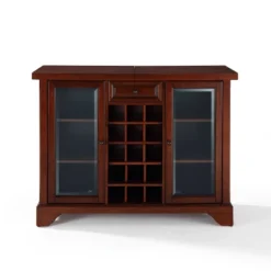 Lafayette Sliding Top Bar Cabinet Mahogany - Crosley -Cheap Crosley Store GUEST ec3d56eb 56d7 4189 8094 f5201d89e0fe