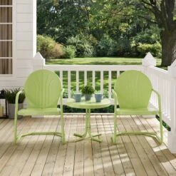 Griffith 3pc Outdoor Conversation Set - Key Lime - Crosley -Cheap Crosley Store GUEST ed4cf318 f8cb 4e89 b816 088d434d024e
