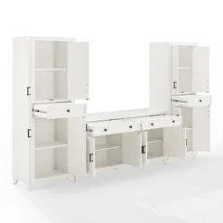 3pc Tara Entertainment Set With Closed Storage Distressed White - Crosley 16 3pc Tara Entertainment Set With Closed Storage Distressed White - Crosley -Cheap Crosley Store GUEST ef8263a9 3547 44d7 bab4 560a021aa5dd 1