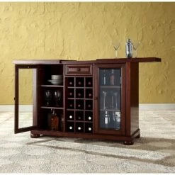 Crosley Alexandria Sliding Top Bar - Vintage Mahogany -Cheap Crosley Store GUEST f18c33bd c892 41c9 89a2 6146ec00b011