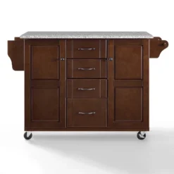 Eleanor Granite Top Kitchen Cart Mahogany/Gray - Crosley 18 Eleanor Granite Top Kitchen Cart Mahogany/Gray - Crosley -Cheap Crosley Store GUEST f3c7cb06 7ea5 4d61 ba46 db365c429d4f