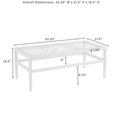 Ashford 4pc Outdoor Metal Conversation Set - Cream - Crosley -Cheap Crosley Store GUEST f53ad827 1c21 4bc9 8708 de194820be0a