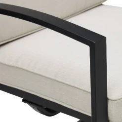 5pc Kaplan Outdoor Steel Round Dining Set With Swivel Chairs Oatmeal/Bronze - Crosley -Cheap Crosley Store GUEST f74776bf 9648 4295 bf5c 86412d2ad765 1