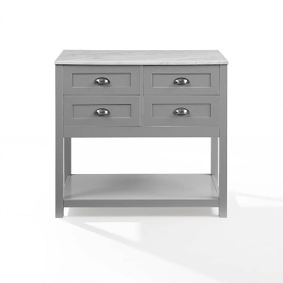 Connell Kitchen Island Cart - Crosley 12 Connell Kitchen Island Cart - Crosley - Image 12