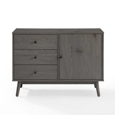 Lucas Media Console Gray - Crosley 2 Lucas Media Console Gray - Crosley - Image 2