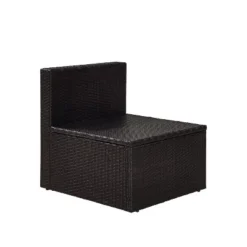 Palm Harbor Outdoor Wicker Center Chair - Gray - Crosley -Cheap Crosley Store GUEST f8653e40 36ac 4ab5 aae9 872a2e577384