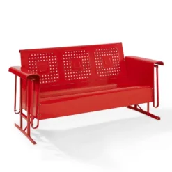 Bates Outdoor Sofa Glider - Bright Red - Crosley -Cheap Crosley Store GUEST f96ba05b 83a2 42f3 8f4b cc2f98dea973