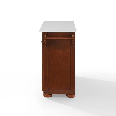 Eleanor Granite Top Kitchen Island Mahogany - Crosley 12 Eleanor Granite Top Kitchen Island Mahogany - Crosley - Image 12