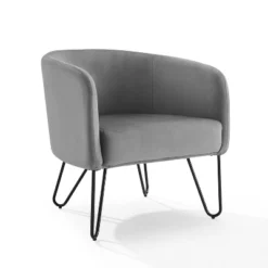 Parkway Velvet Accent Chair - Crosley -Cheap Crosley Store GUEST f9d5ce65 84dc 4ef2 94f3 fb9e76527822