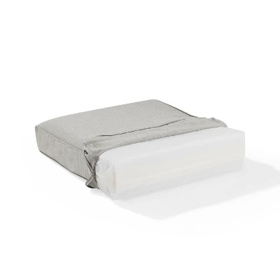 Bradenton 5pc Outdoor Wicker Arm Chair & Fire Table Set - Crosley 10 Bradenton 5pc Outdoor Wicker Arm Chair & Fire Table Set - Crosley - Image 10