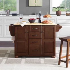 Eleanor Kitchen Island With Wood Top Natural - Crosley 21 Eleanor Kitchen Island With Wood Top Natural - Crosley -Cheap Crosley Store GUEST fcc69fd4 b8fb 43aa 8270 bbe30167c136