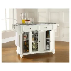 Cambridge Solid Granite Top Kitchen Island - White - Crosley 9 Cambridge Solid Granite Top Kitchen Island - White - Crosley -Cheap Crosley Store GUEST fd5161bb 6748 4553 aa3a 0b7ebc8aba7f