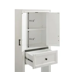 Tara Space Saver Cabinet Over The Toilet Etagere White - Crosley -Cheap Crosley Store GUEST fde3531f 1de8 4bcc a8f0 481376e14ad5